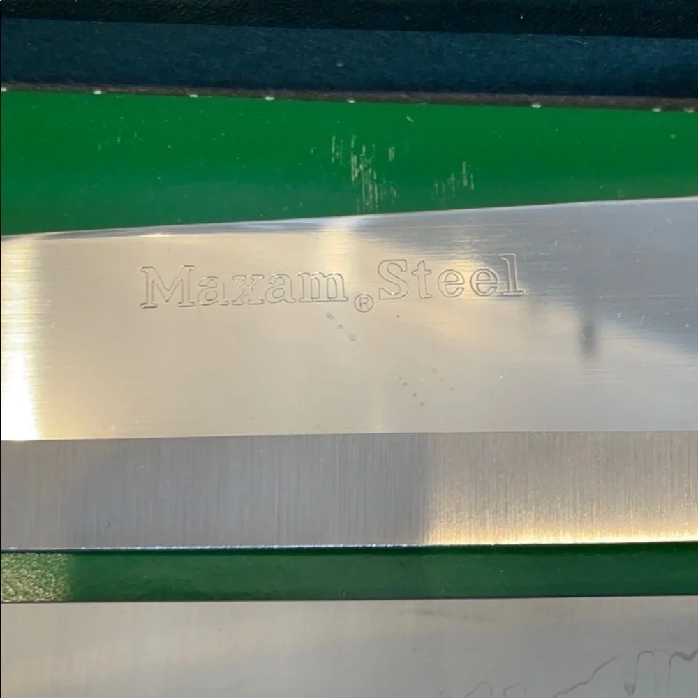 𝅺vintage Maxam Stainless Steel Knives Set of 2